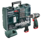 Metabo - Akumulatorska bušilica odvrtač PowerMaxx BS Basic Set - 600080880